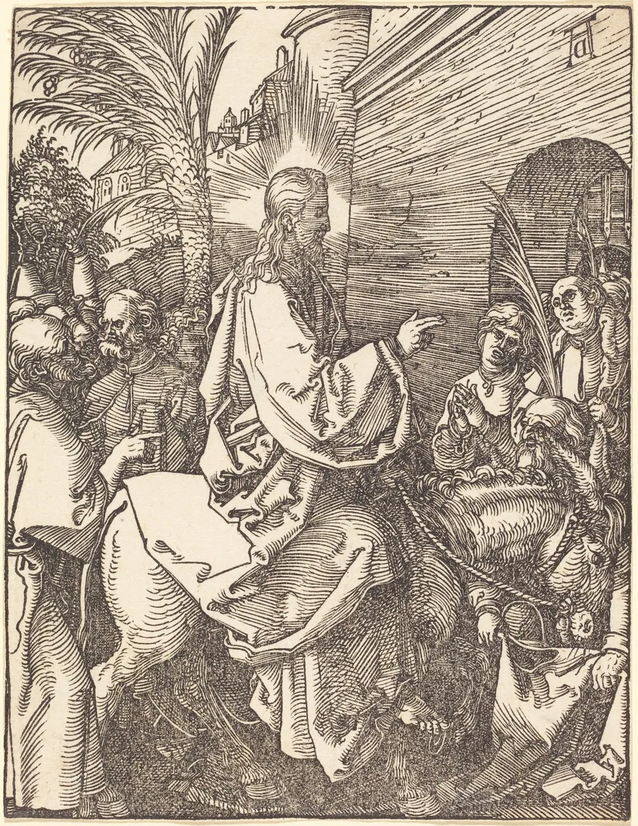 Christ's Entry into Jerusalem by Albrecht Dürer