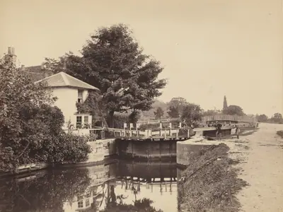 Lock-Keeper's Cottage and Lock Gates