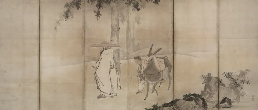 Su Shi (So Shoku) by Unkoku Tōgan