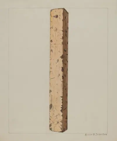Pottery Grave Post