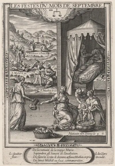 Les Festes du mois de Septembre (September: Birth of the Virgin)