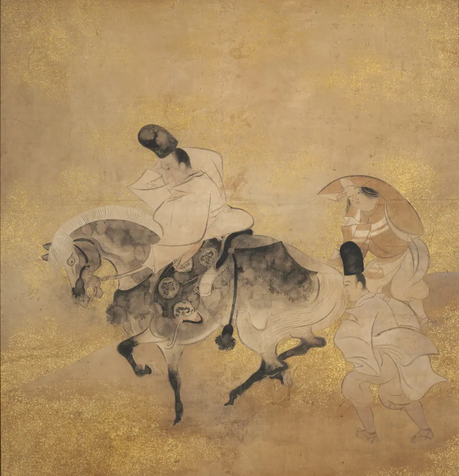 Crossing at Sano by Tawaraya Sōtatsu