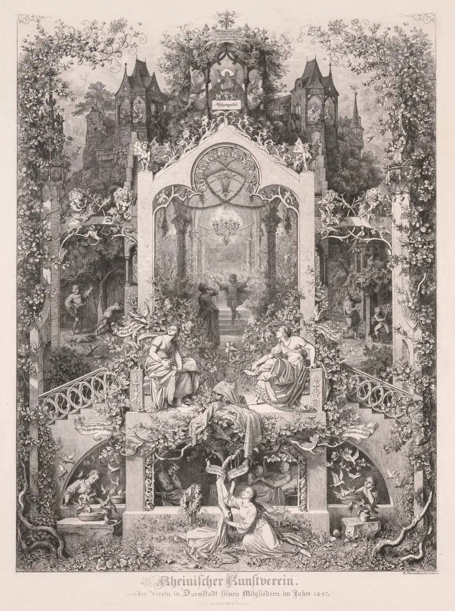 Cinderella by Eugen Napoleon Neureuther