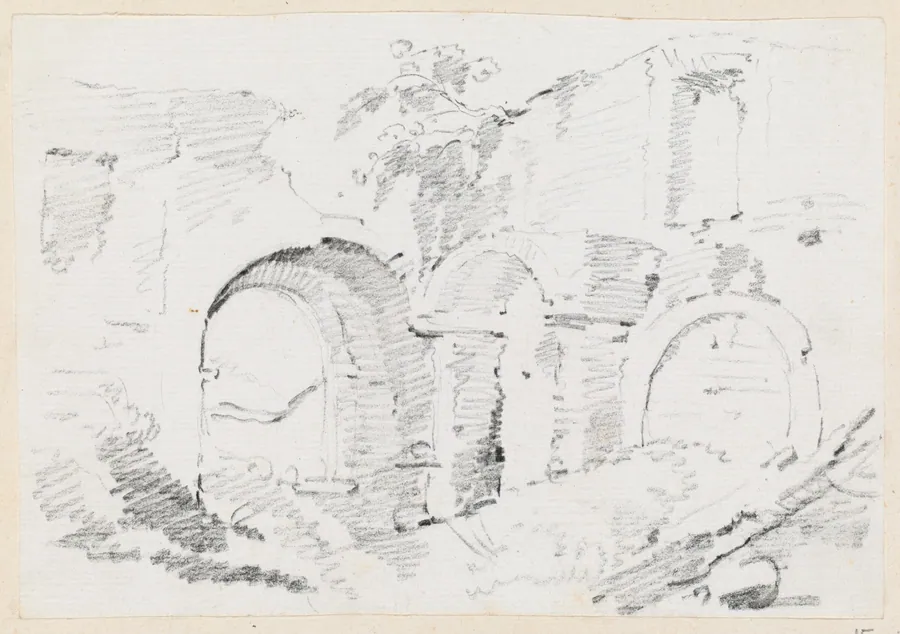 Roman Walls by Joseph-Marie Vien