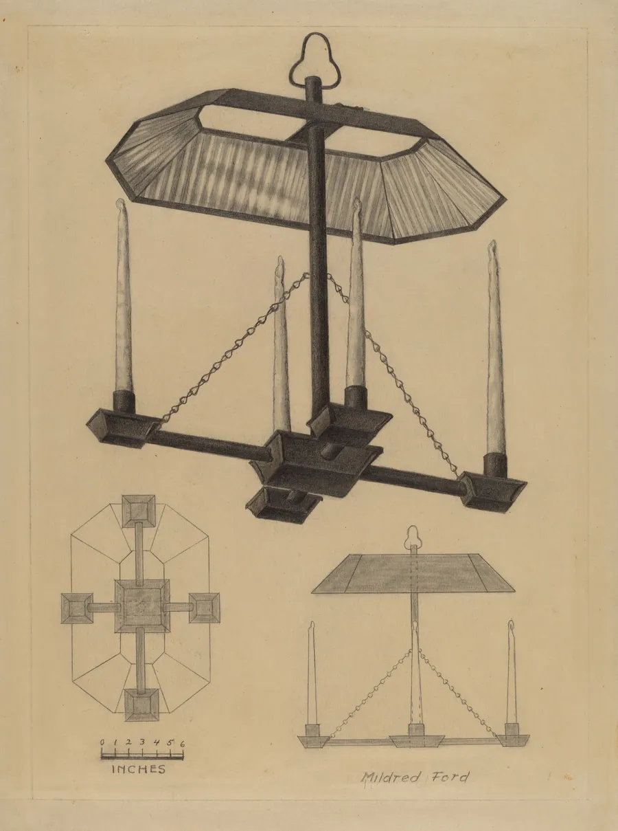 Candelabrum by Mildred Ford