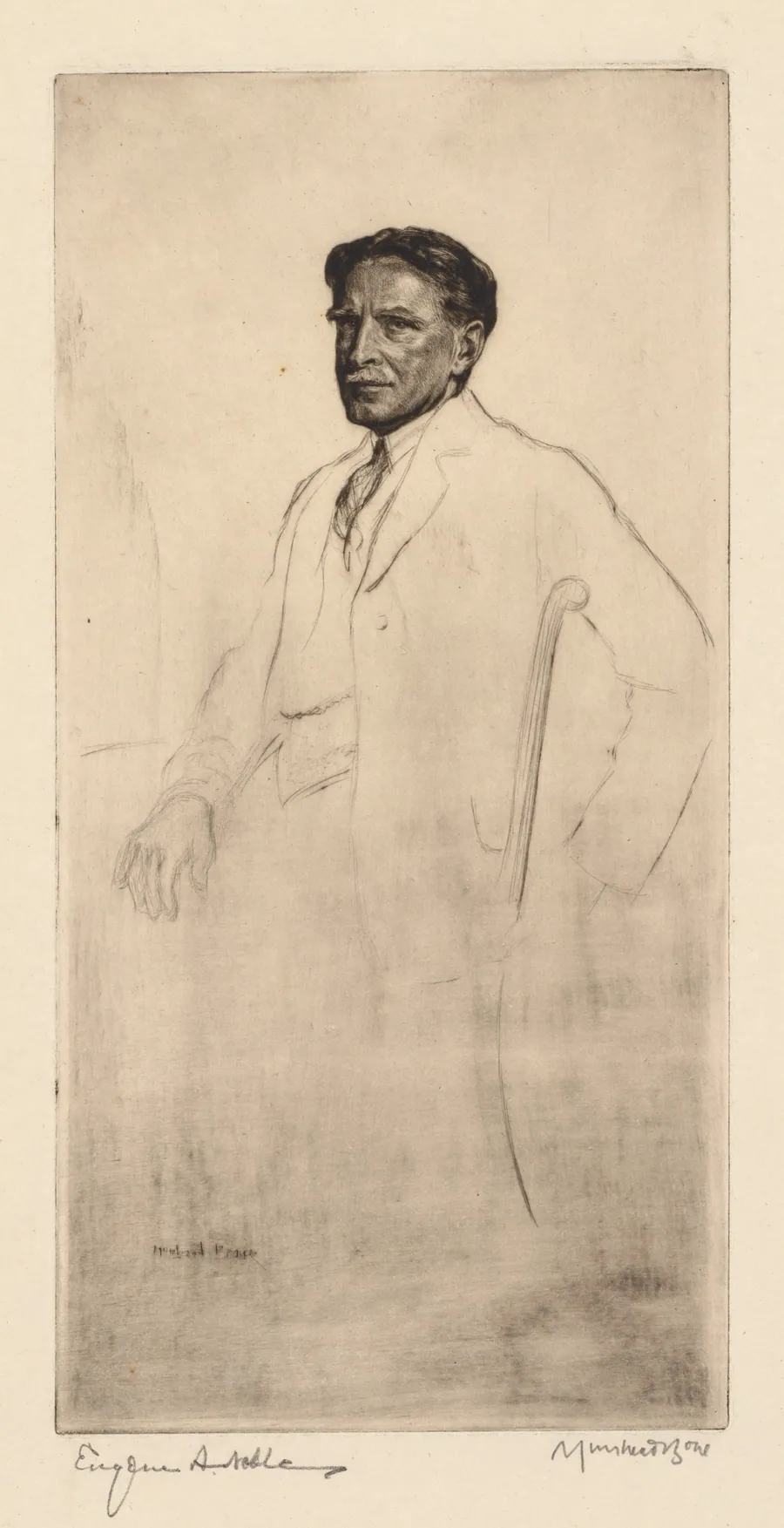 Dr. Eugene A. Noble by Muirhead Bone