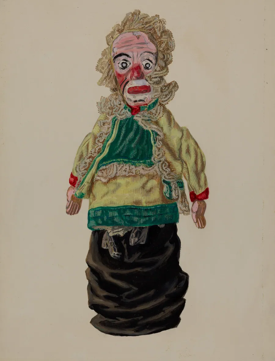 Hand Puppet Judy by Dorothy Brennan