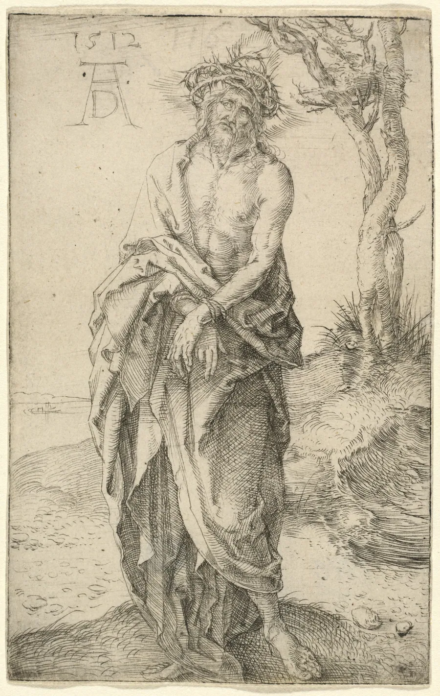 The Man of Sorrows with Hands Bound by Albrecht Dürer