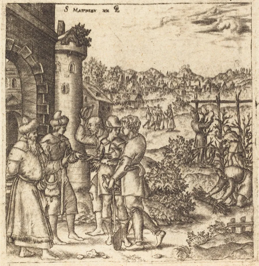 The Parable of the Laborers in the Vineyard by Léonard Gaultier