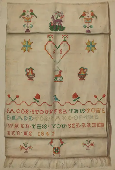 Pa. German Show Towel