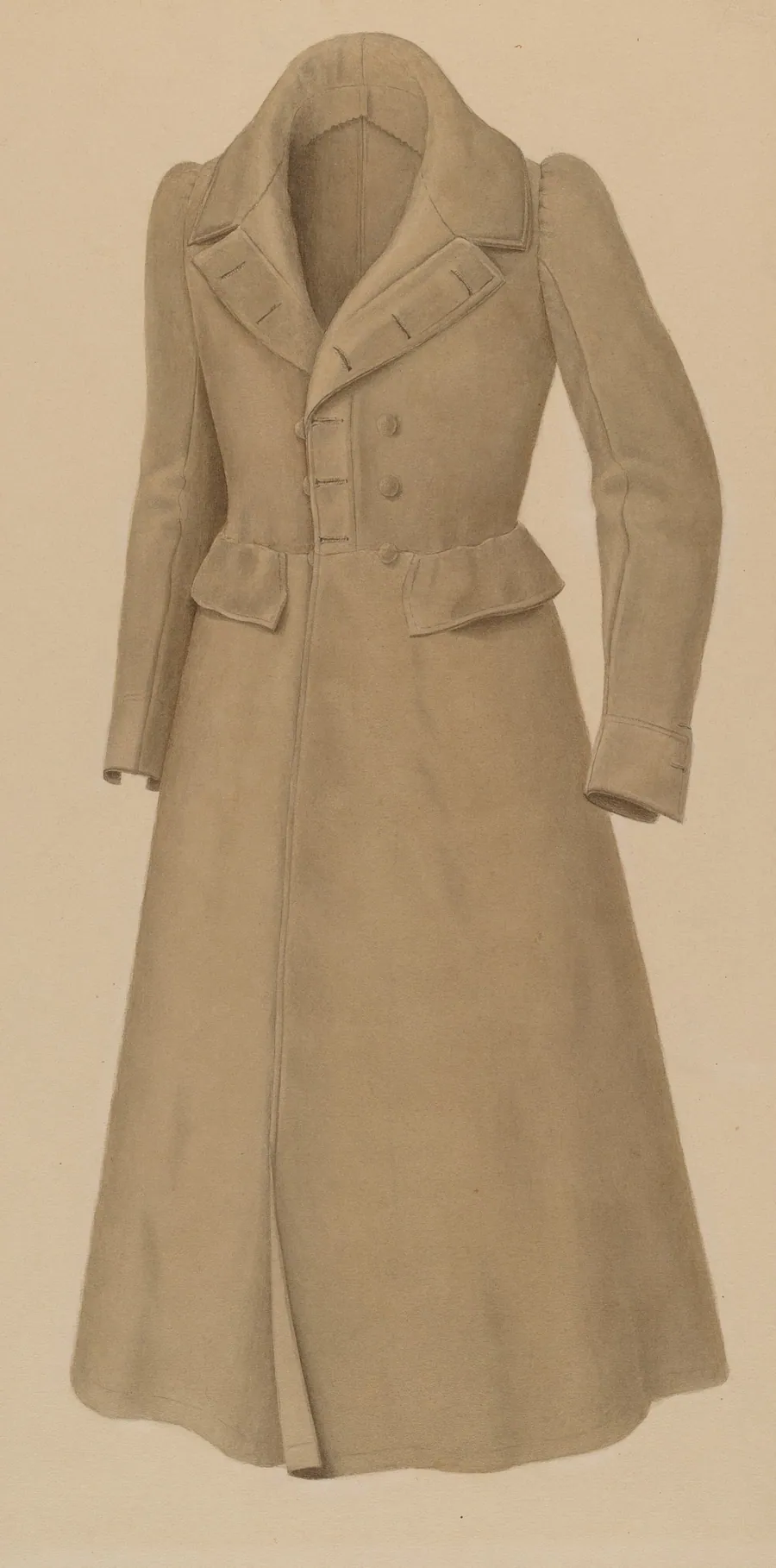 Man's Topcoat by Alvin Shiren