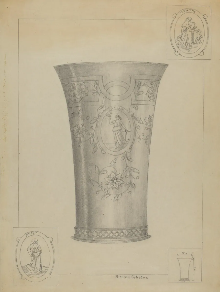 Silver Beaker by Richard Schoene