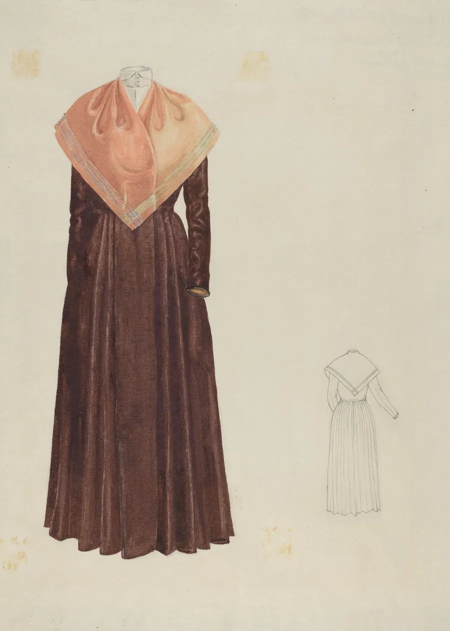 Shaker Woman's Costume by American 20th Century