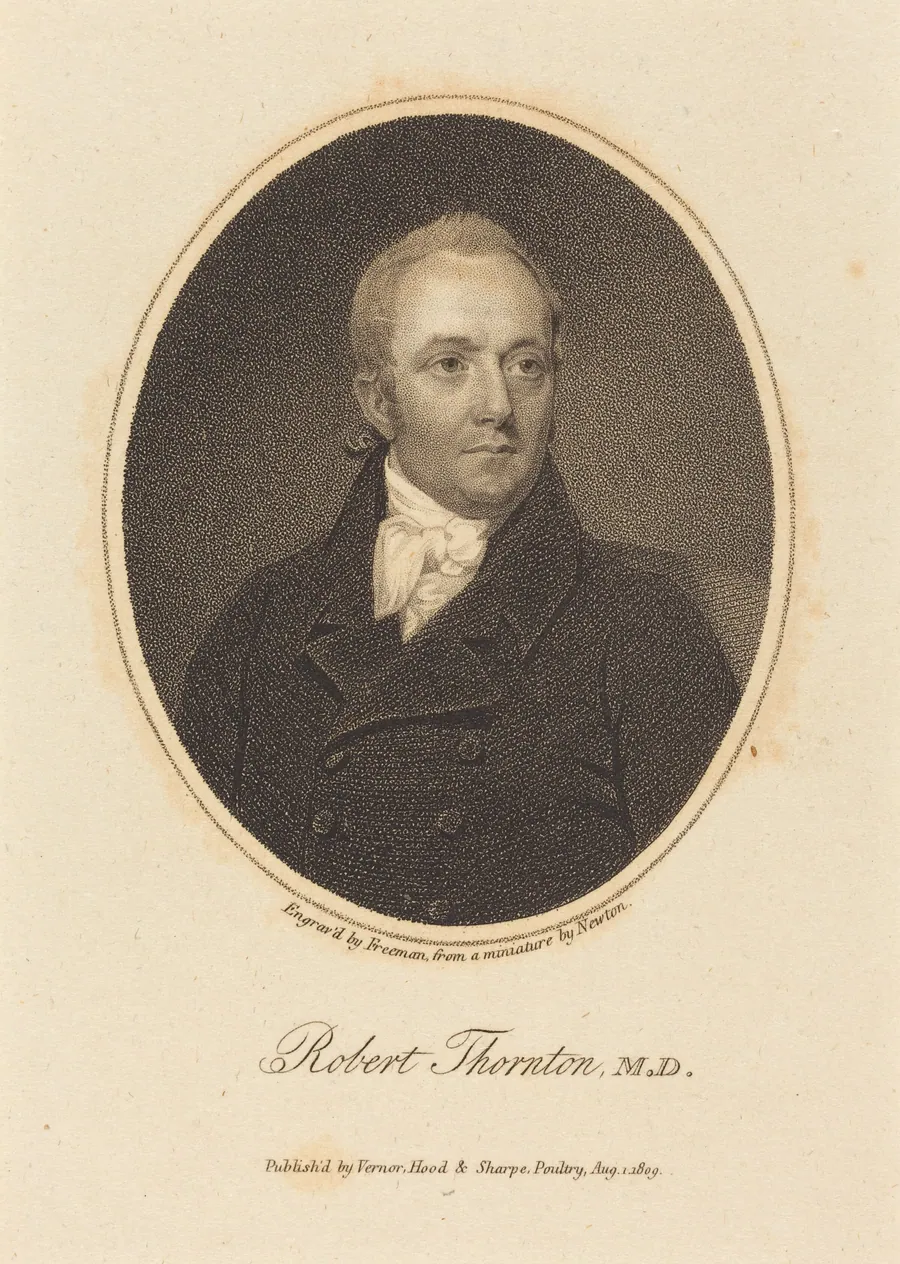 Robert Thornton, M.D. by Samuel Freeman