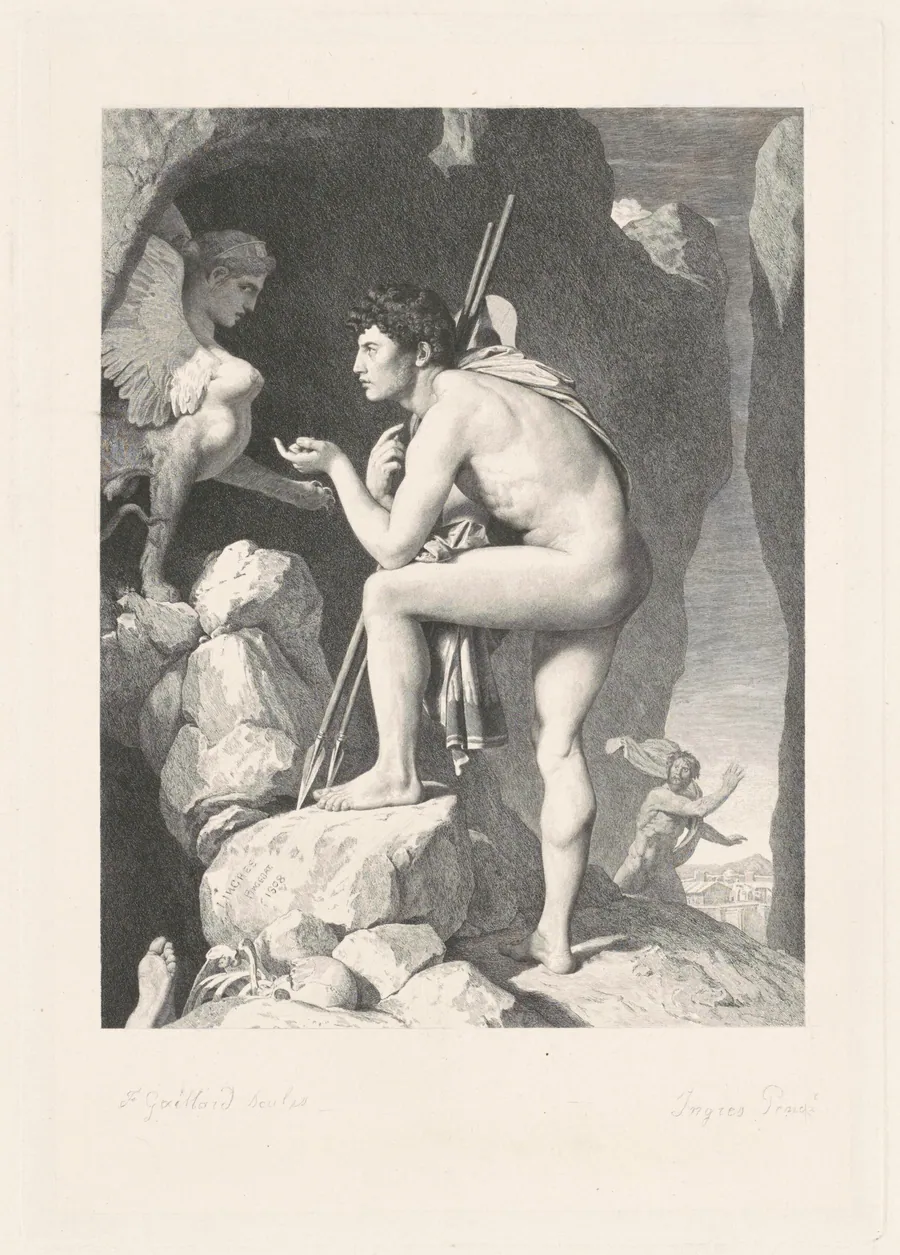 Oedipus (Oedipe) by Ferdinand Gaillard