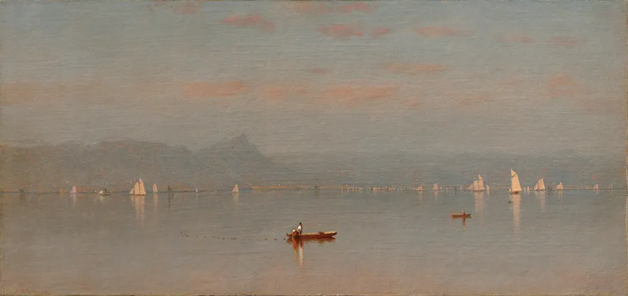 Haverstraw Bay by Sanford Robinson Gifford