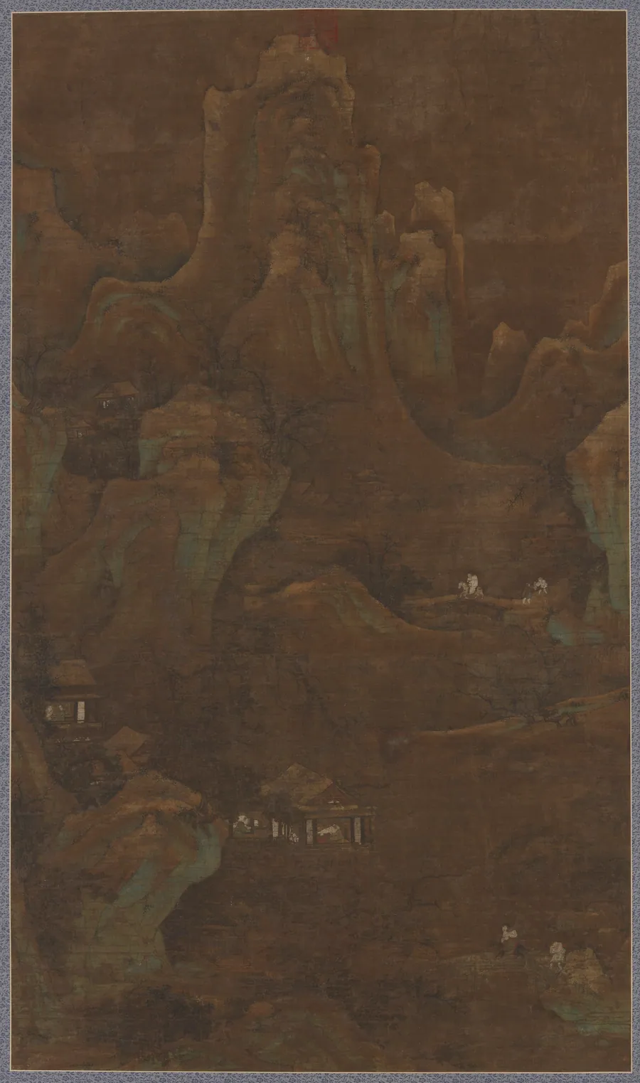 Bringing a Lute to Visit a Friend by Formerly attributed to He Zhen (active early 12th century)
