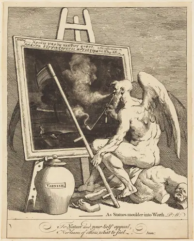 Time Smoking a Picture