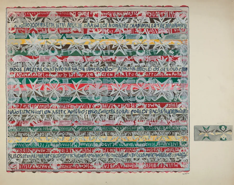 Bedspread by Margery Parish