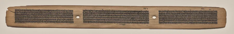 Text, Folio 28 (recto), from a Manuscript of the Perfection of Wisdom in Eight Thousand Lines (Ashtasahasrika Prajnaparamita-sutra)