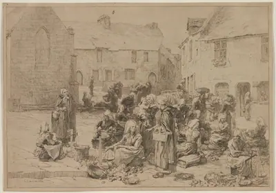 The Apple Market at Landerneau