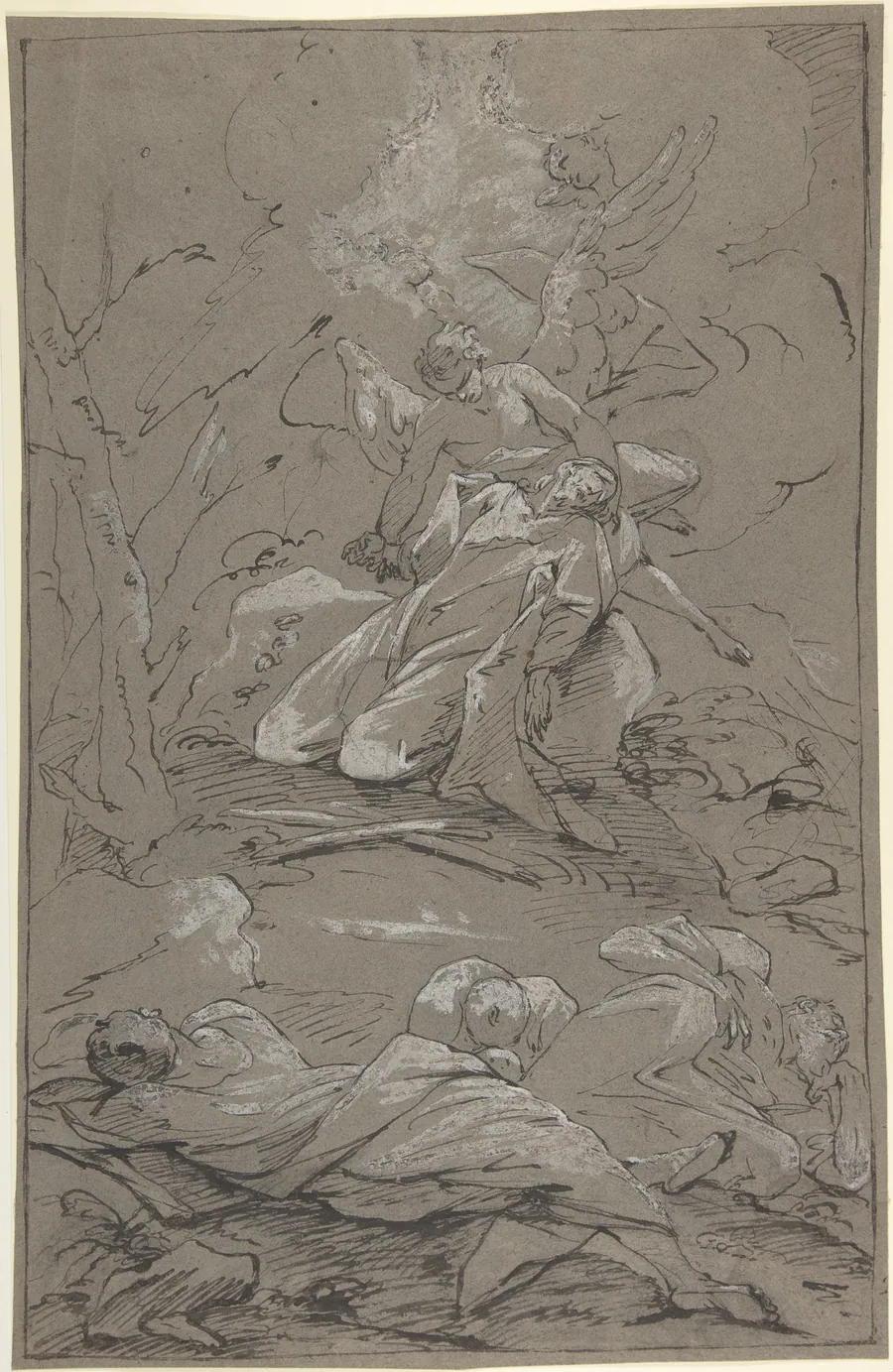 Christ in the Garden of Gethsemane by Paul Troger