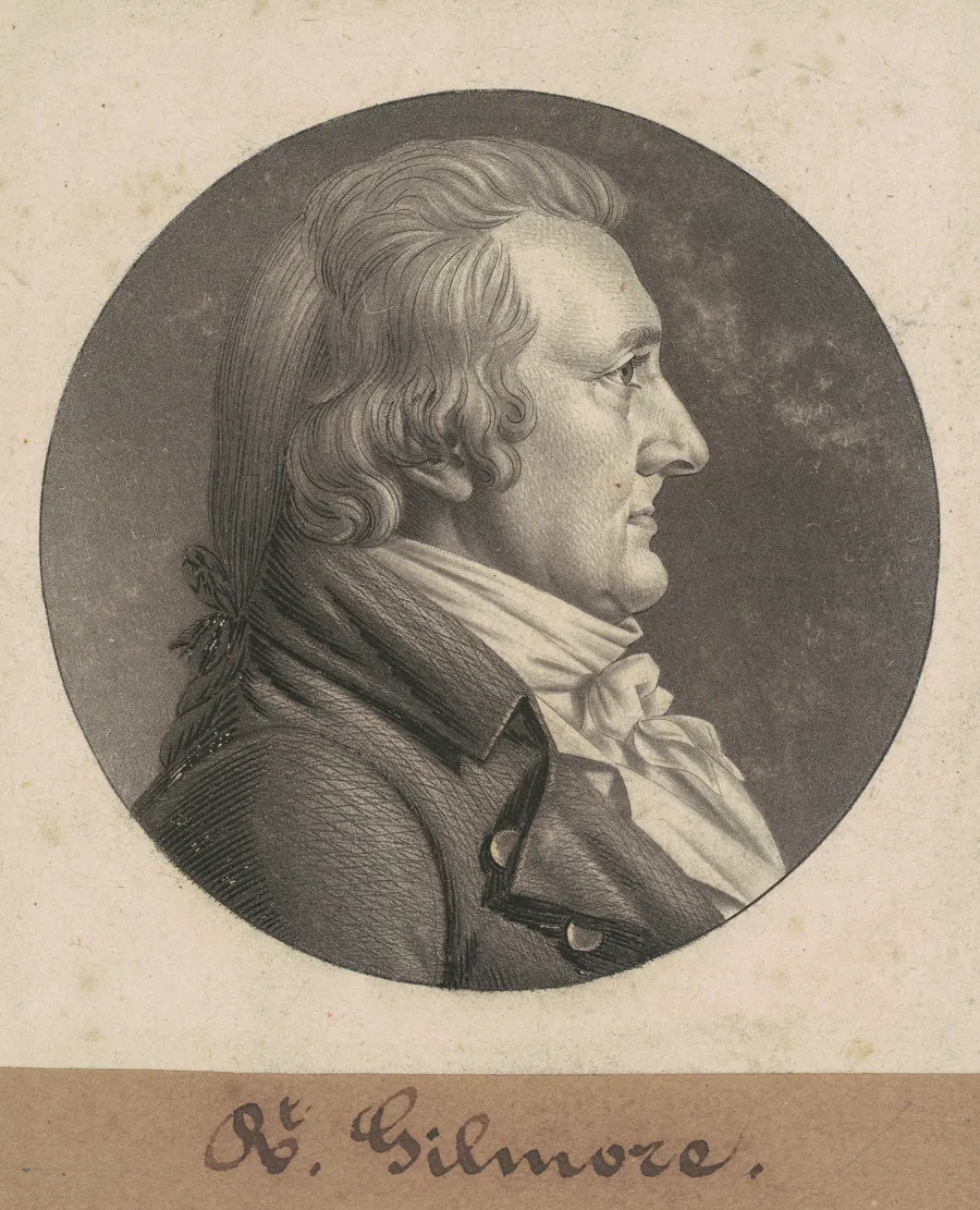 Robert Gilmor by Charles B. J. Févret de Saint-Mémin