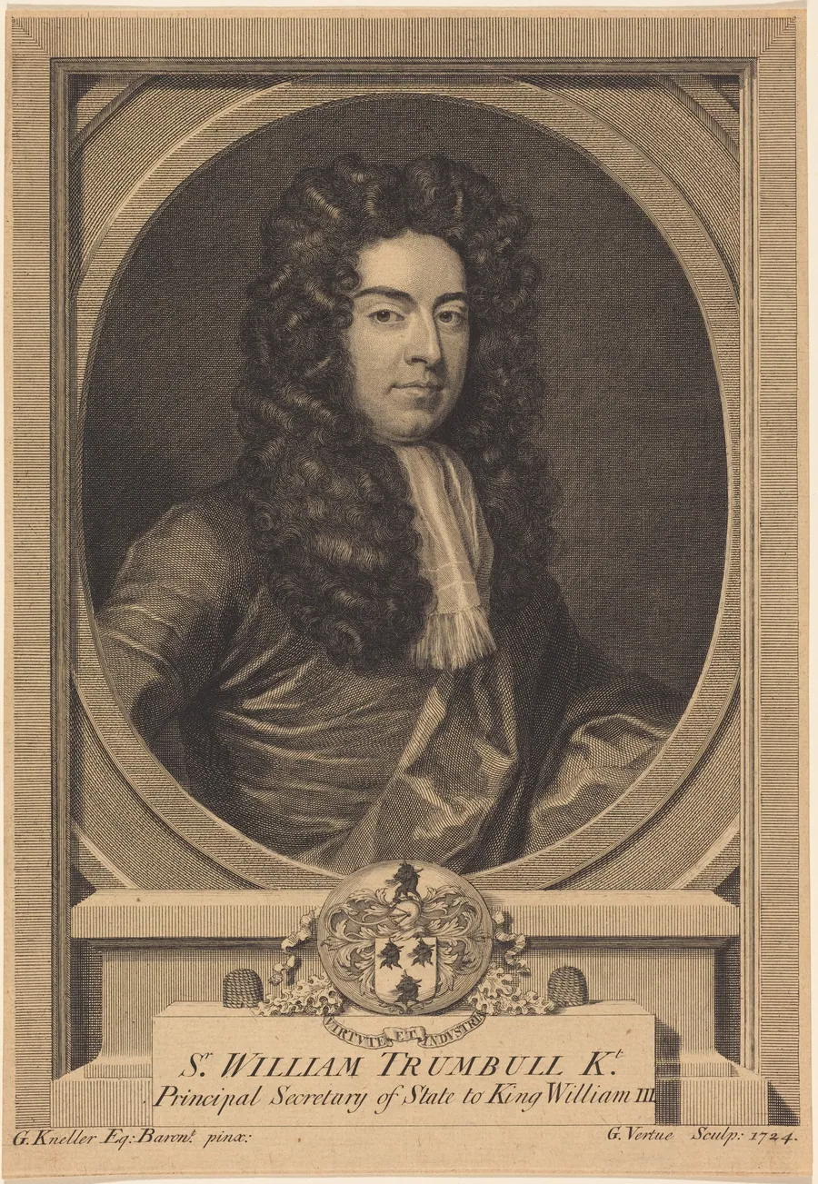 William Trumbull by George Vertue