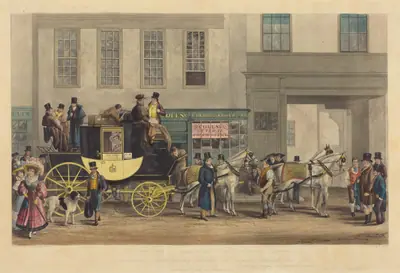 The Blenheim, Leaving the Star Hotel, Oxford
