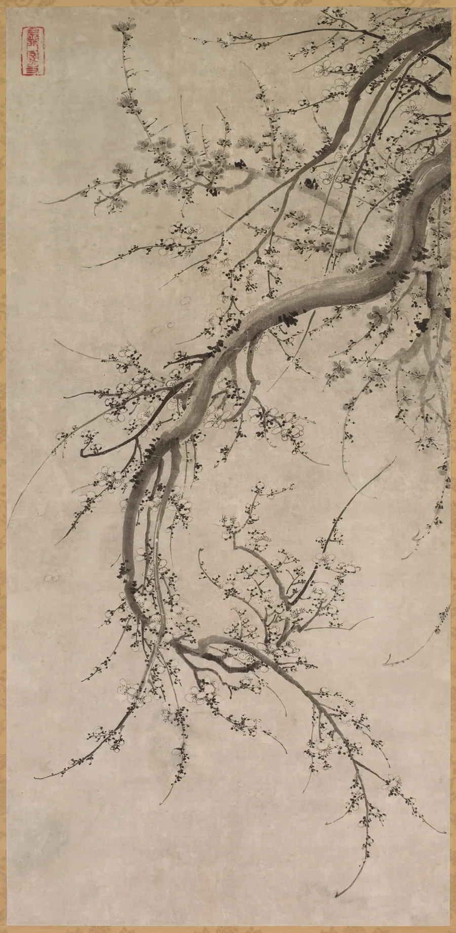 Prunus by Kano Einō