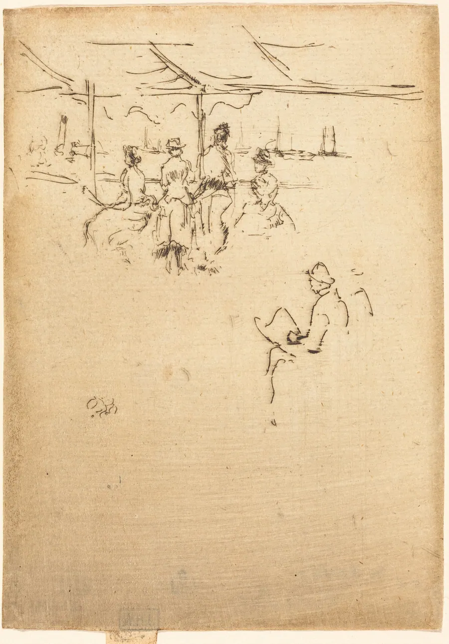 Ryde Pier by James McNeill Whistler
