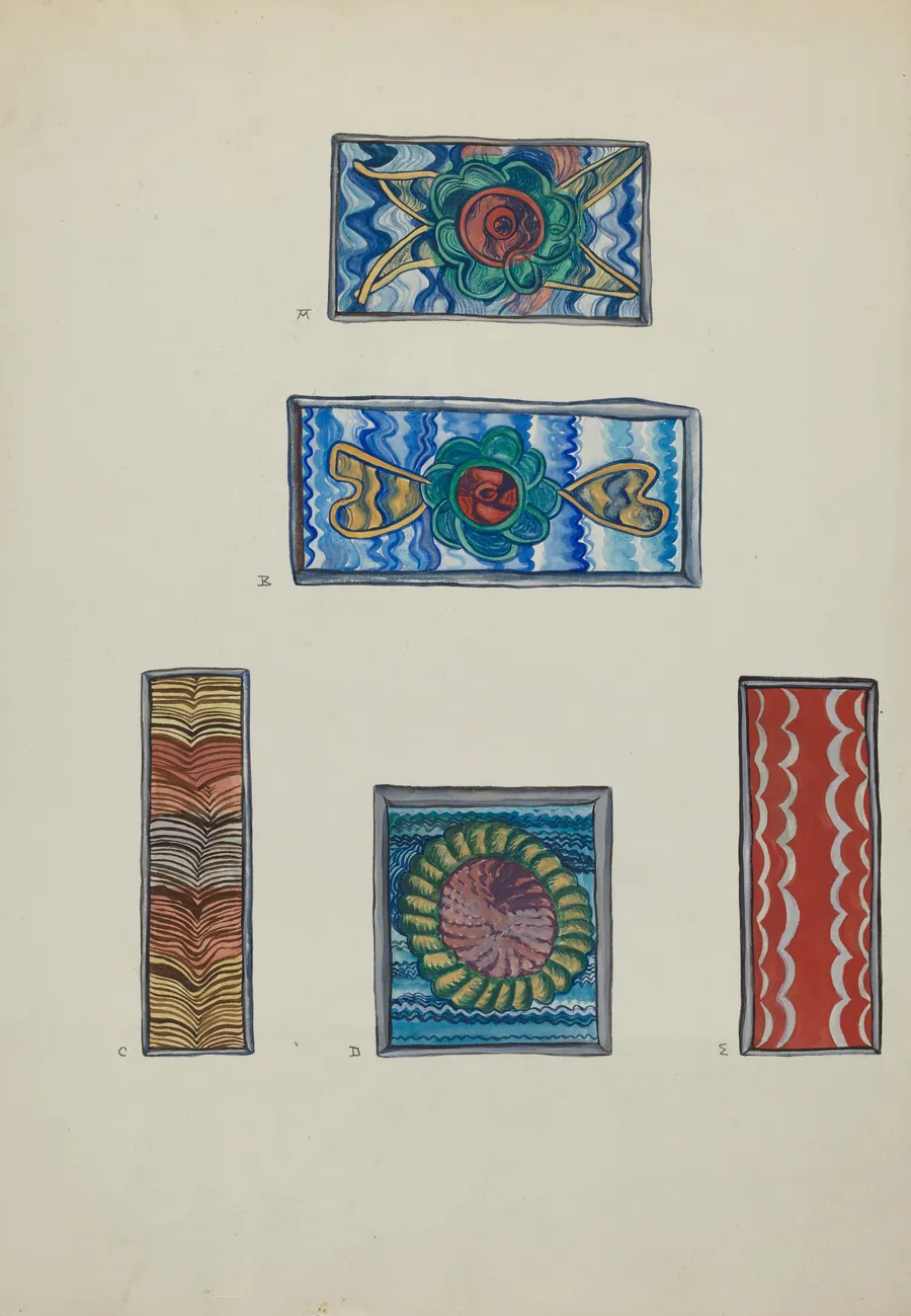 Panels from Tin Frames and Nichos by E. Boyd