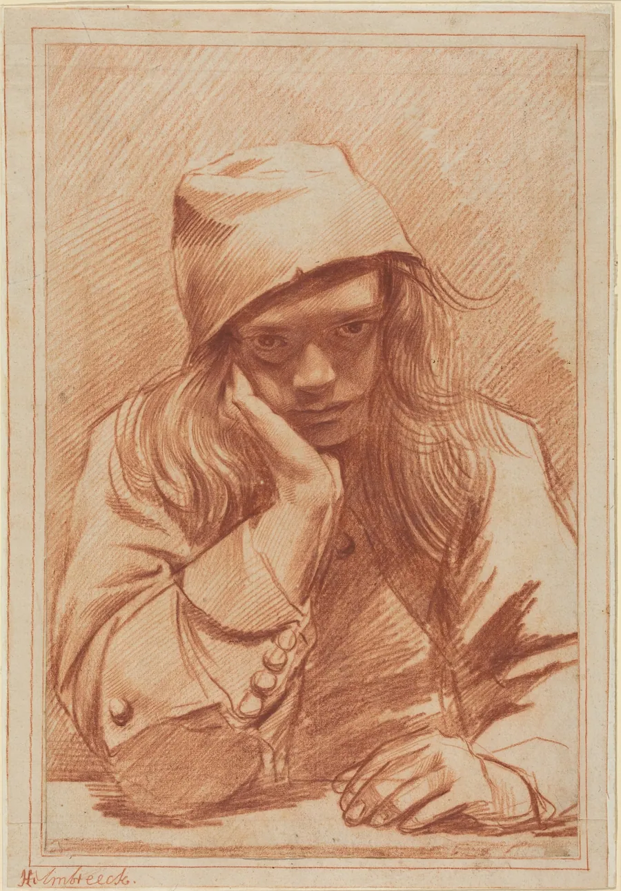 Self-Portrait by Dirk Helmbreker