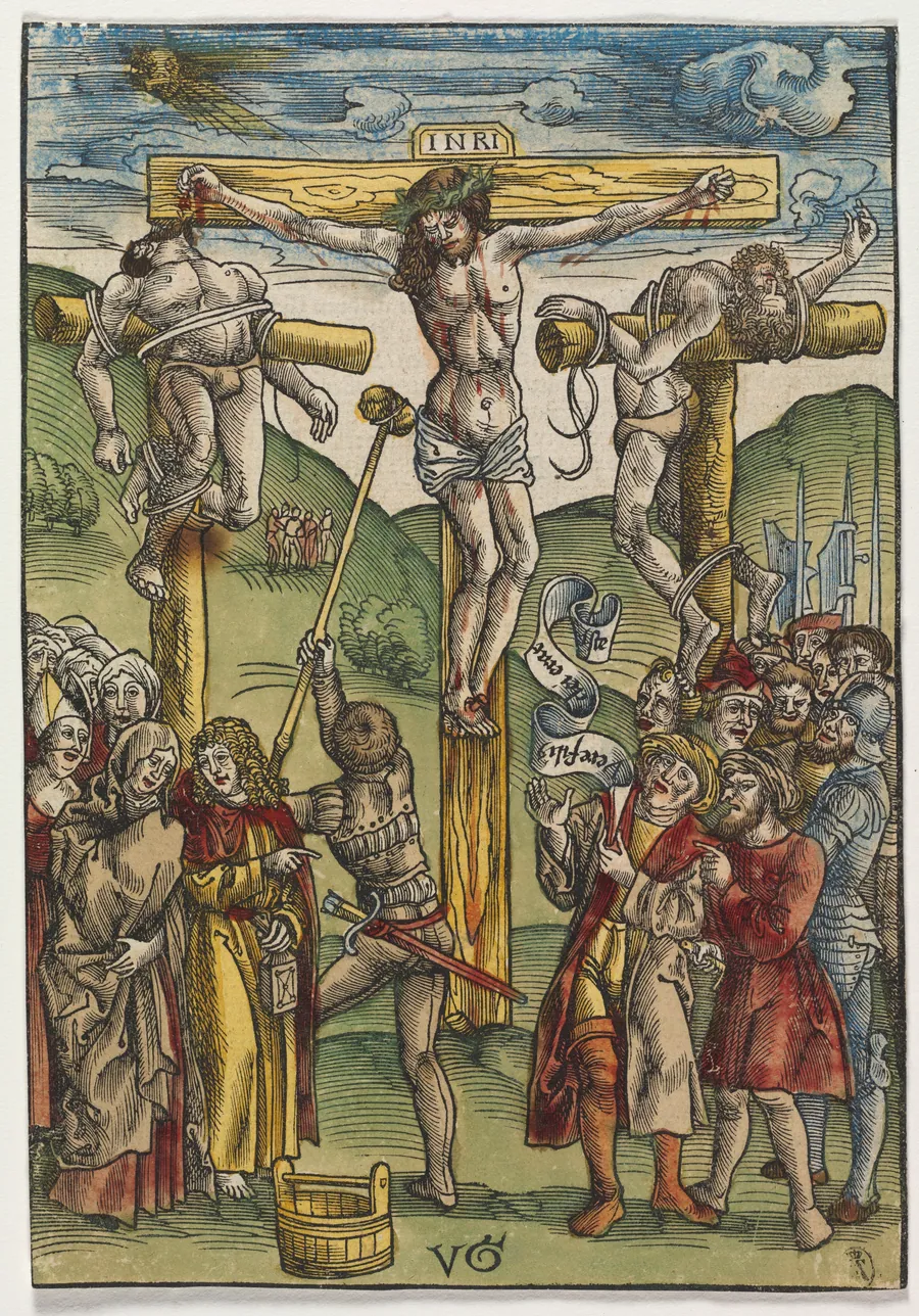 The Passion:  The Crucifixion by Urs Graf the Elder