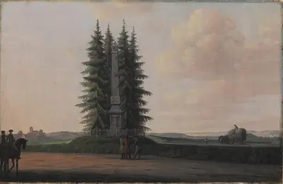 Æresstøtten for J.H.E. Bernstorff på Gentofte Bakker