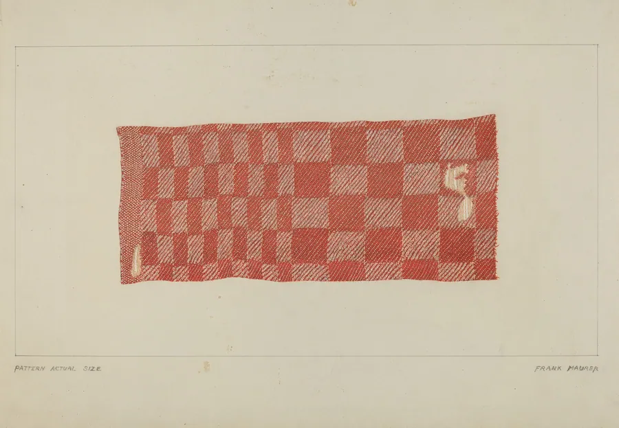 Wool Tablecloth by Frank Maurer