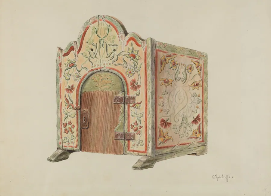 Tabernacle (Ecclesiastical Furniture) by Cornelius Christoffels