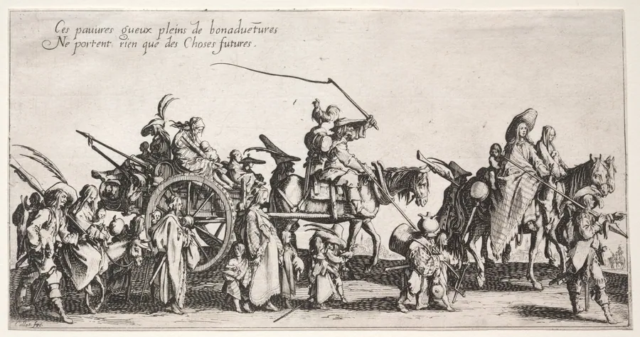 The Bohemians by Jacques Callot