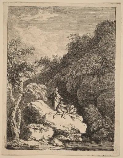 The Outskirts of Florence, on the Way to Rome