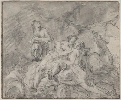 Lot and His Daughters