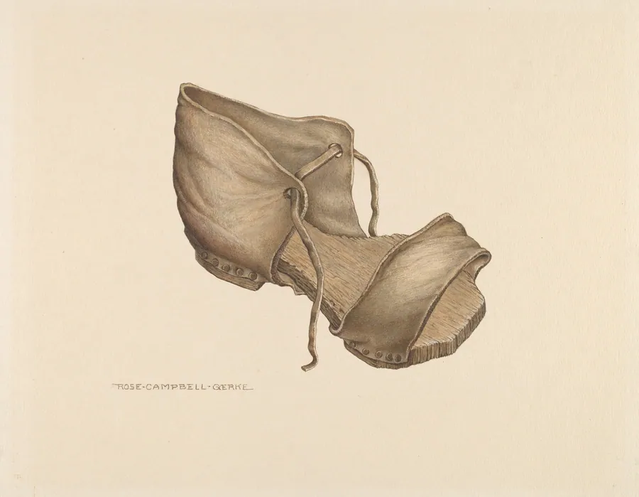 Leather Shoe by Rose Campbell-Gerke