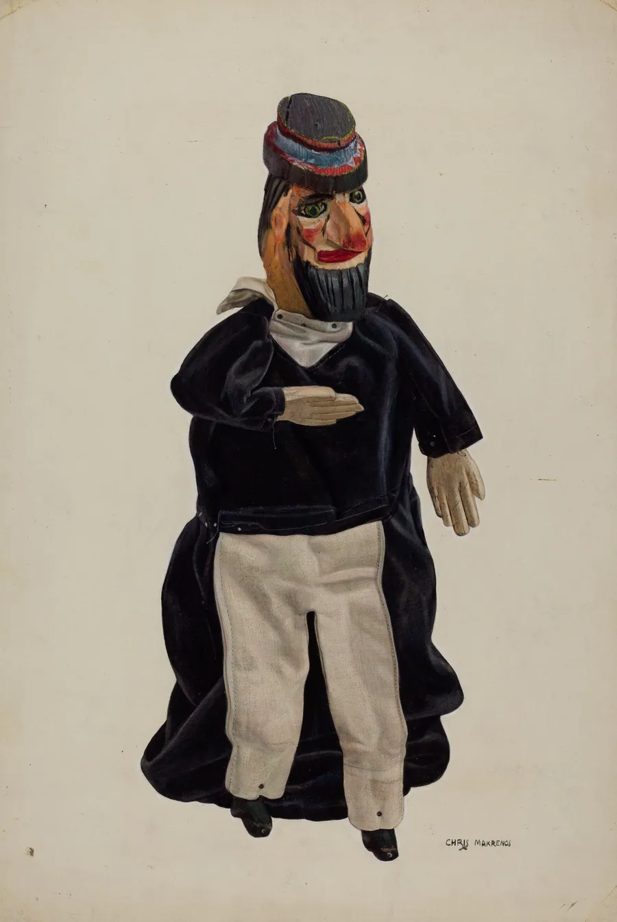 "Barnacle Bill" Puppet by Chris Makrenos