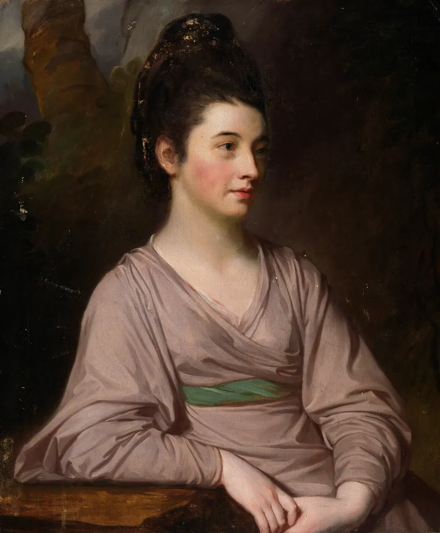 Miss Kirkpatrick by George Romney, English, born Dalton-le-Furness, England 1734-died Kendal, England 1802
