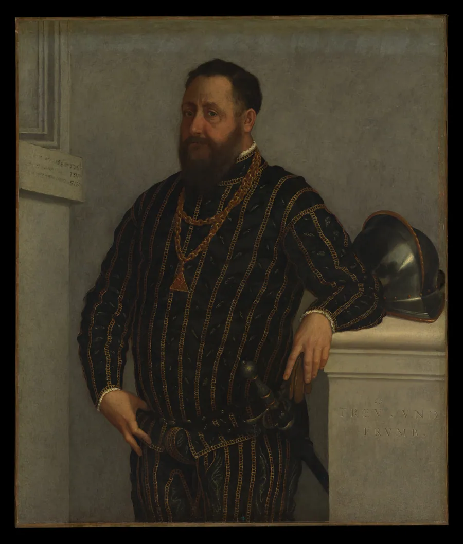 Portrait of a Man by Giovanni Battista Moroni