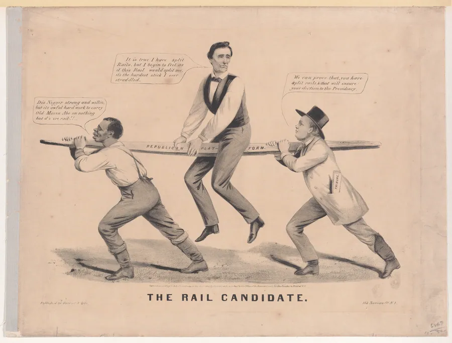 The Rail Candidate by Horace Greeley