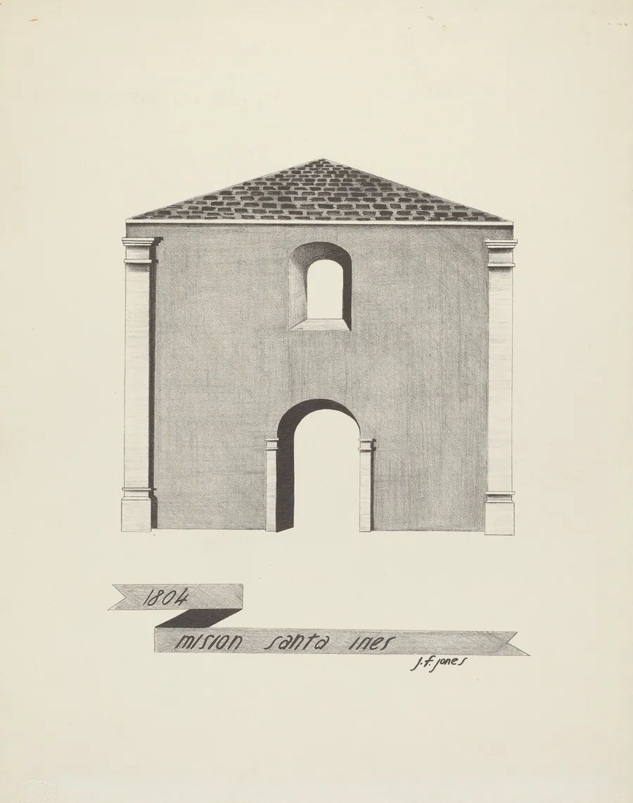 Mision Santa Ines by James Jones