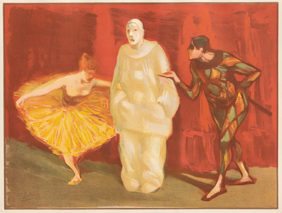 Pantomime by Henri Gabriel Ibels