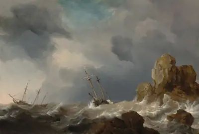 Ships in a Gale