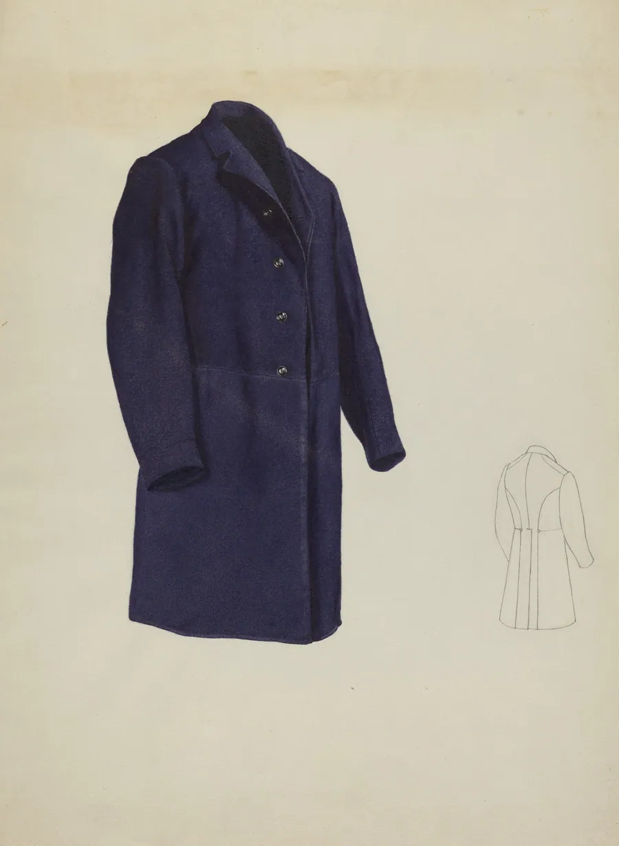 Shaker Man's Coat by Ingrid Selmer-Larsen