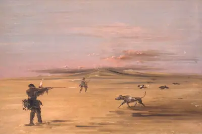 Grouse Shooting on the Missouri Prairies